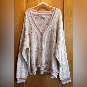 Taylor Swift Lover Cardigan, 3XL/4XL - Never Worn